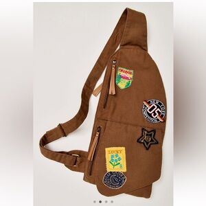 Free People Safari Canvas Crossbody Bag